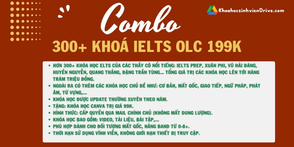 Combo IELTS OLC