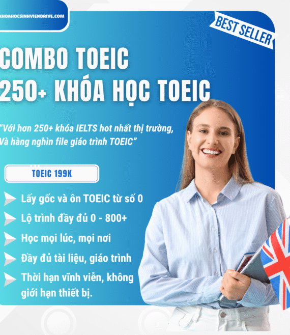 Combo 250+ Khóa học TOEIC